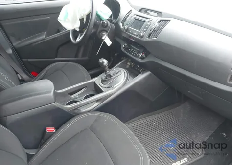 2012 Kia Sportage Ex из США, поврежденный, VIN KNDPCCA21C7325033